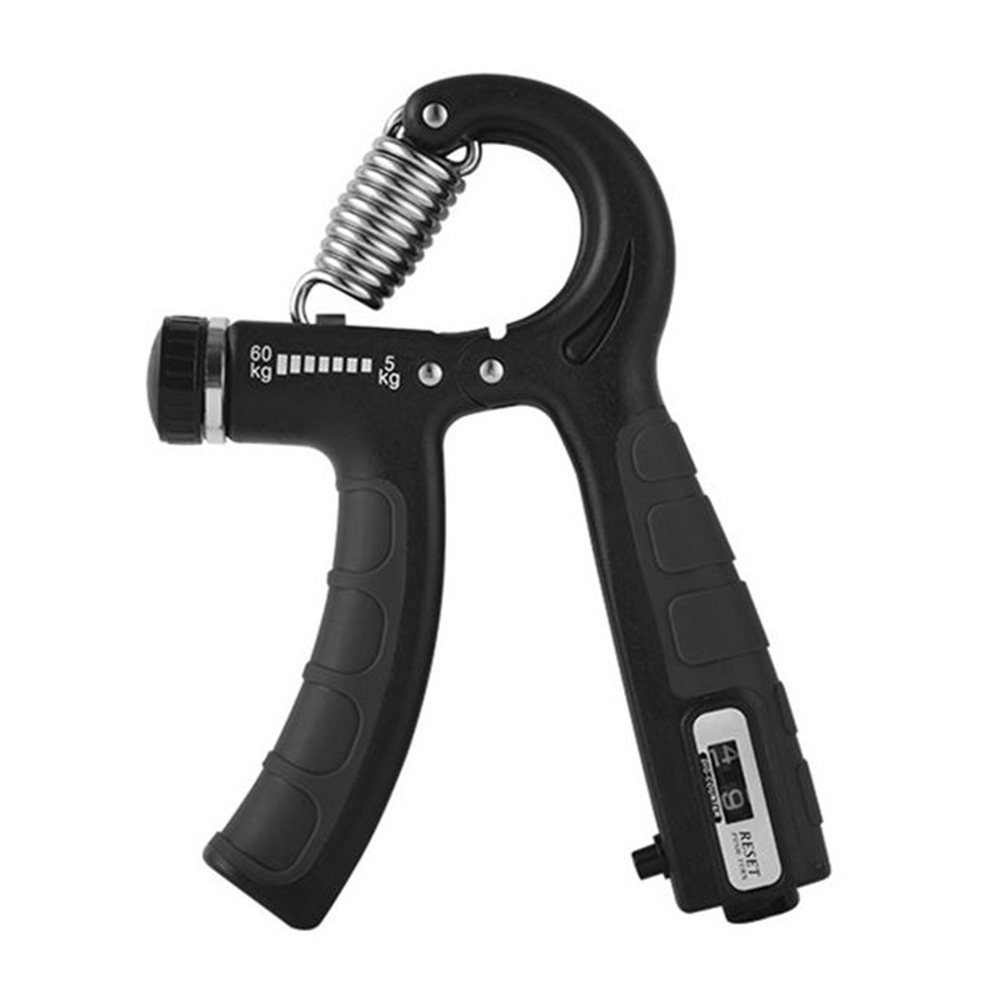 Adjustable Counting Gym Gripper Trainer Exercise Hand Grip Strengthener for 5 To 60kg